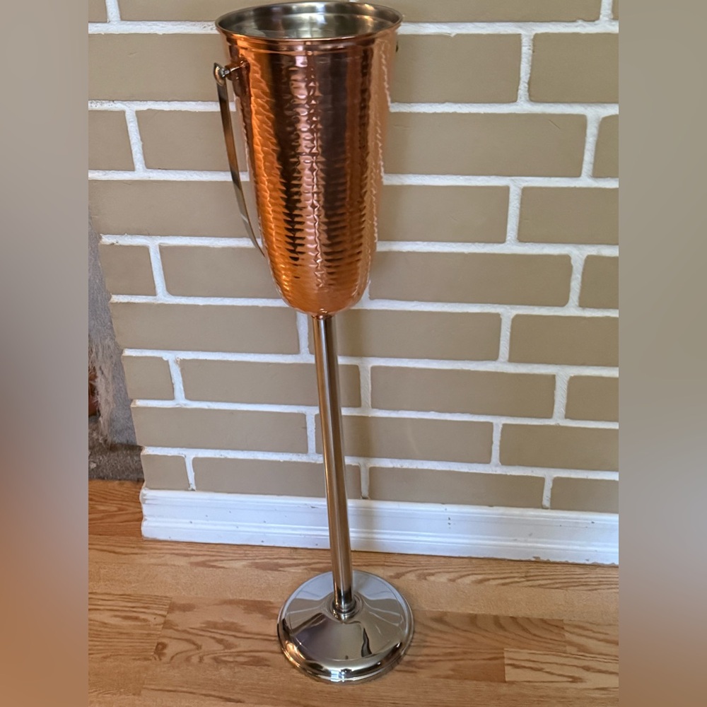Old Dutch International Bronze Champagne Cooler